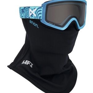 Anon Kids' Black and Blue Ski Goggles